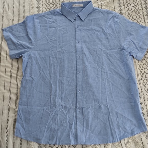 NWOT Evannitial Linen Button-Up Shirt - Picture 1 of 10